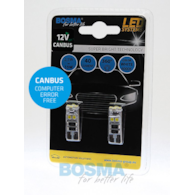 Żarówka 12V Bosma W5W 8x LED SMD3528 CANBUS  White 2szt *4229* ST