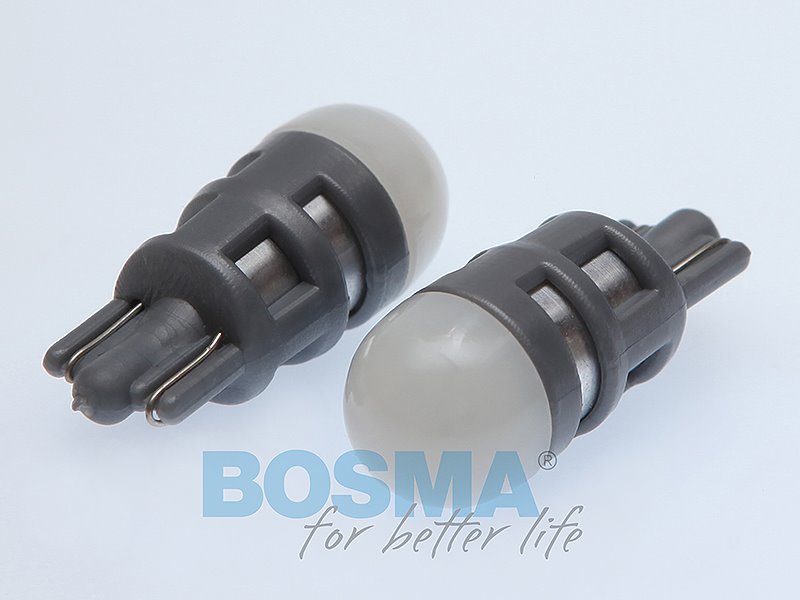 Żarówka 12V Bosma W5W 2x LED SMD5630   White 2szt *4069* ST*