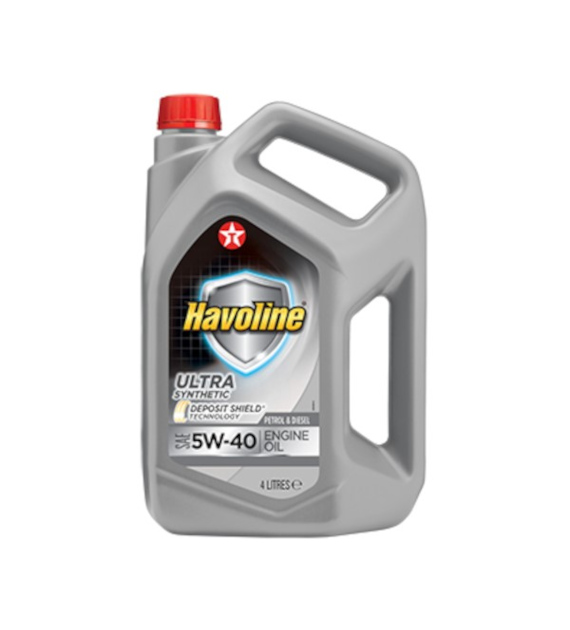 Olej TEXACO Havoline Ultra   5W/40 4L API SN/CF  MB 229.5 / 229.3 / 226.5 Renault RN 0700/0710 VW 502.00/505.00 PSA B 71-2296