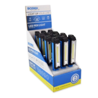 Latarka BOSMA mała LED COB (długopis) *6117*