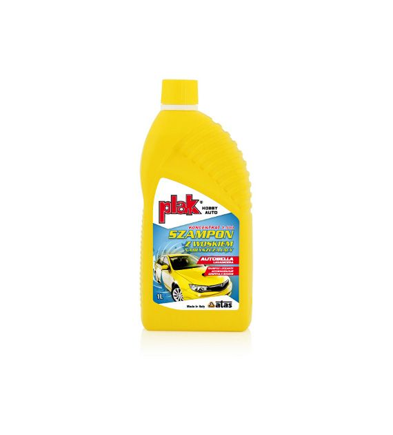 Szampon Autobella  z woskiem *ZÓLTY* 1L