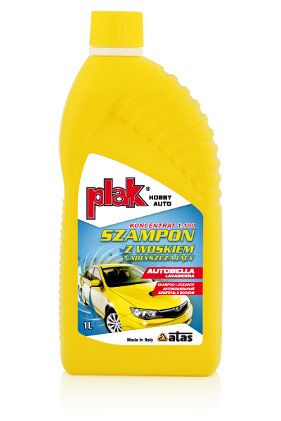 Szampon Autobella  z woskiem *ZÓLTY* 1L