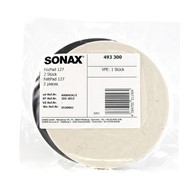 SONAX Pad filcowy 127mm na rzep (2szt) *493300*