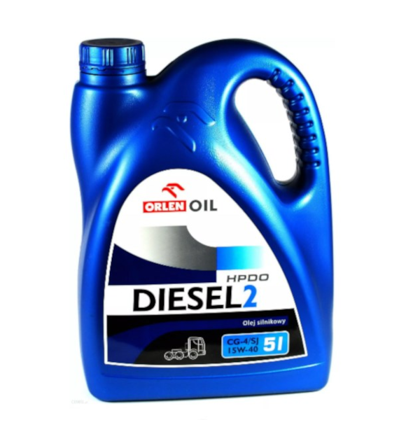 Olej ORLEN DIESEL 2  15W/40 5l