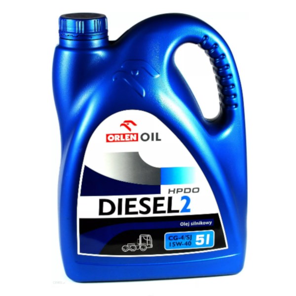 Olej ORLEN DIESEL 2  15W/40 5l