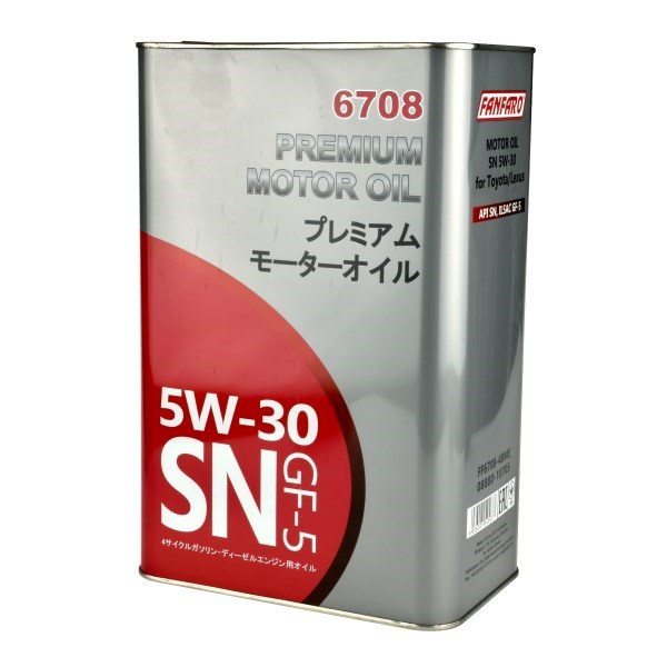 Olej Fanfaro Toyota/Lexus 5W/30 Fanfaro 4L metalowe opakowanie (6708)