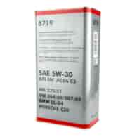 Olej Fanfaro Vw/Audi/Skoda/Seatl 5W/30 504.00/507.00  LL III (6719) metal  5L