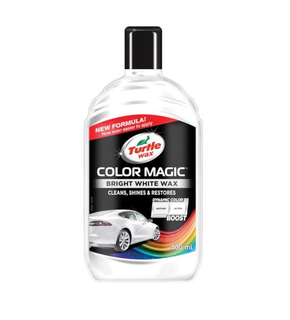 Turtle Wax Color Magic Bright White wosk biały  0.5L (70-204)