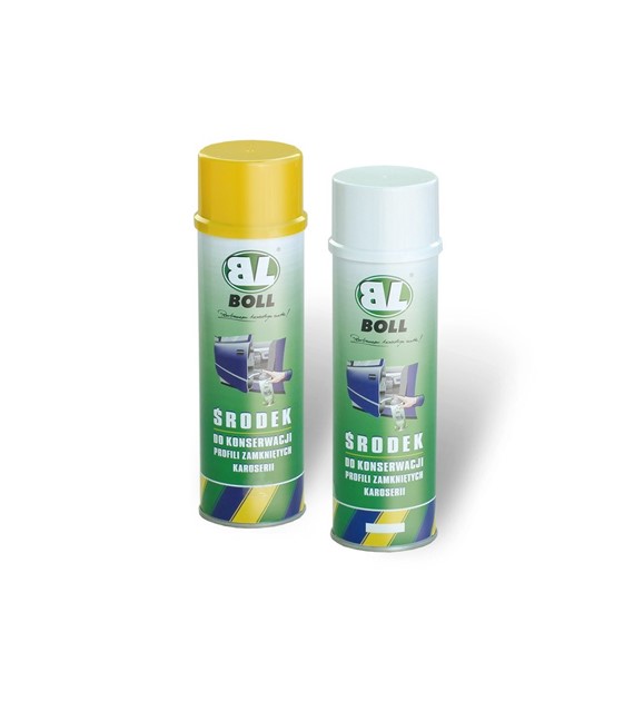 Boll środek do konserwacji profili zamkniętych spray+wężyk 500ml bursztynowy