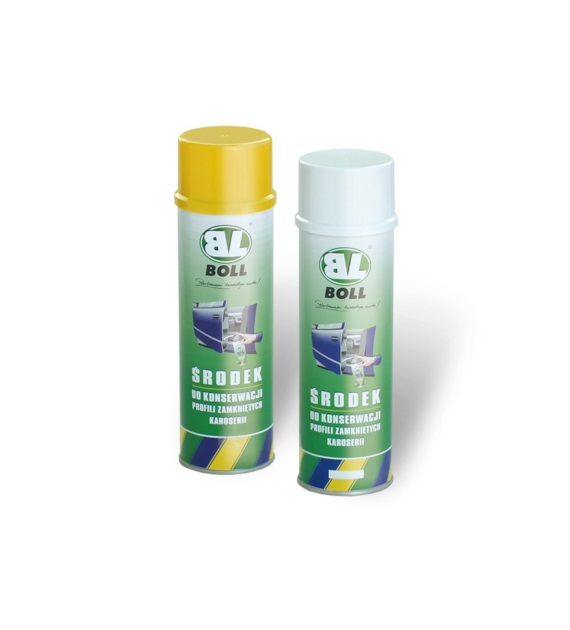 Boll środek do konserwacji profili zamkniętych spray+wężyk 500ml bursztynowy