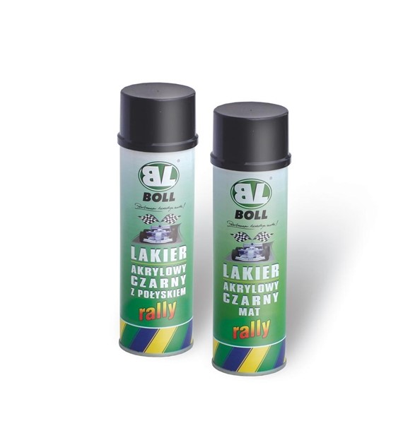 Boll Akrylowy lakier czarny mat spray 500ml