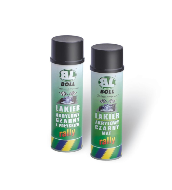 Boll Akrylowy lakier czarny mat spray 500ml