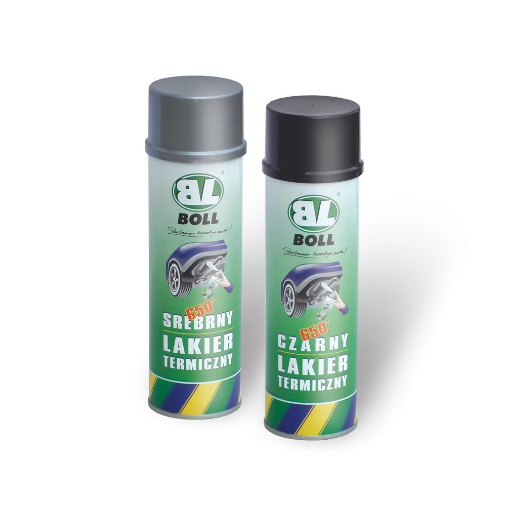 Boll Akrylowy lakier czarny połysk spray 500ml