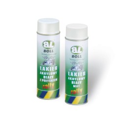 Boll Akrylowy lakier bialy mat spray 500ml