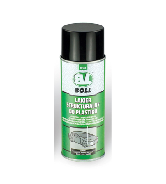 Boll lakier strukturalny do plastiku czarny spray 400ml