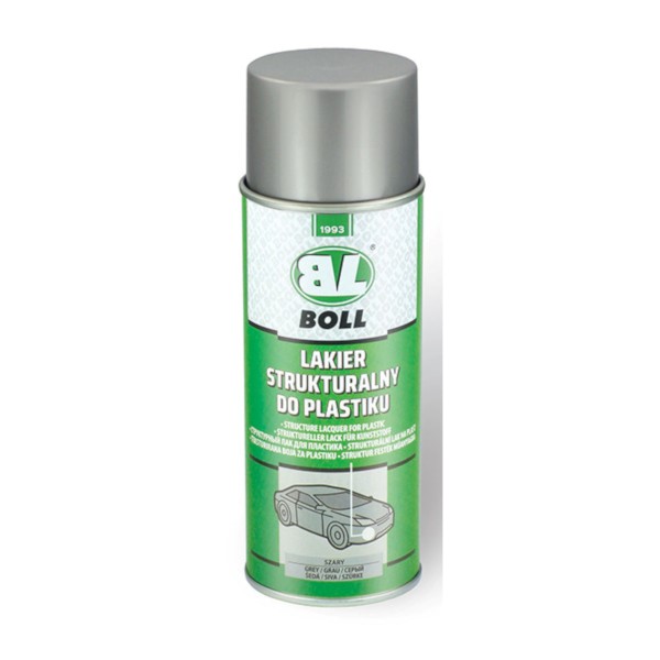 Boll lakier strukturalny do plastiku szary spray 400ml