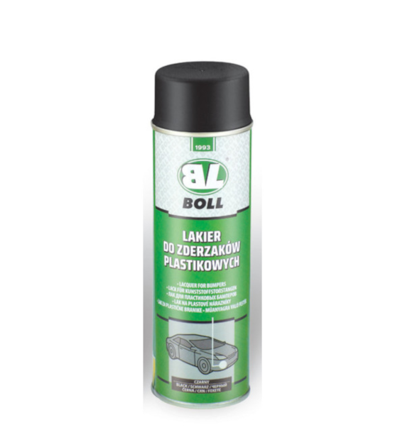 Boll Akrylowy lakier do zderzaków plastikowych czarny spray 500ml