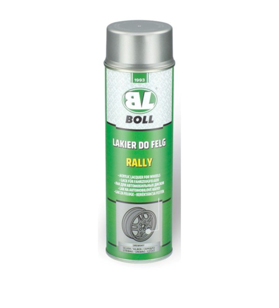 Boll Akrylowy lakier do felg samochodowych srebrny spray 500ml