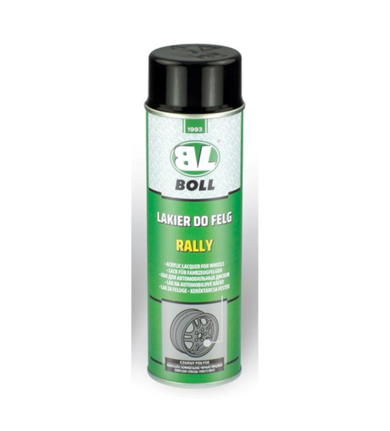 Boll Akrylowy lakier do felg samochodowych czarny połysk spray 500ml