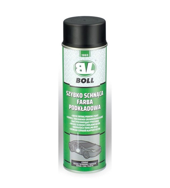 Boll szybkochnąca akrylowa farba podkładowa czarny spray 500ml