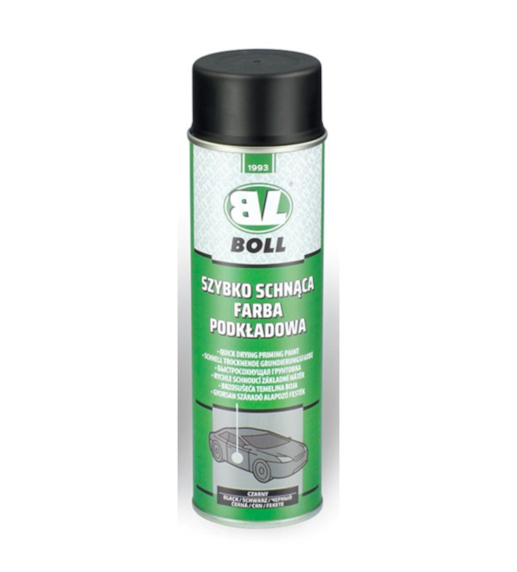 Boll szybkochnąca akrylowa farba podkładowa czarny spray 500ml