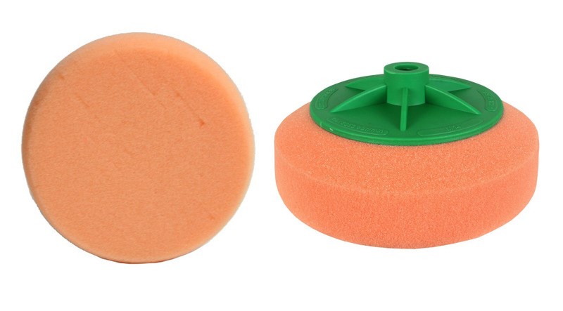 Boll gąbka polerska Mini 80mm gwint M14 pomarańczowa średnia