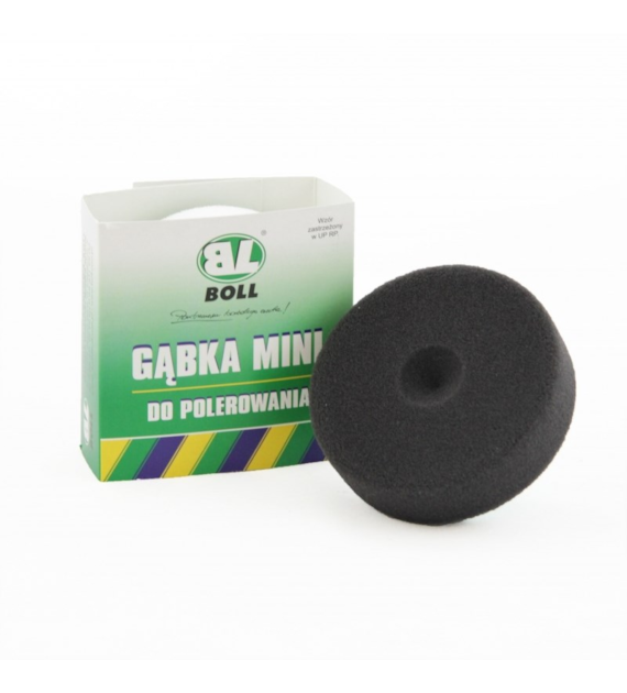 Boll gąbka polerska Mini 80mm gwint M14 czarna miękka