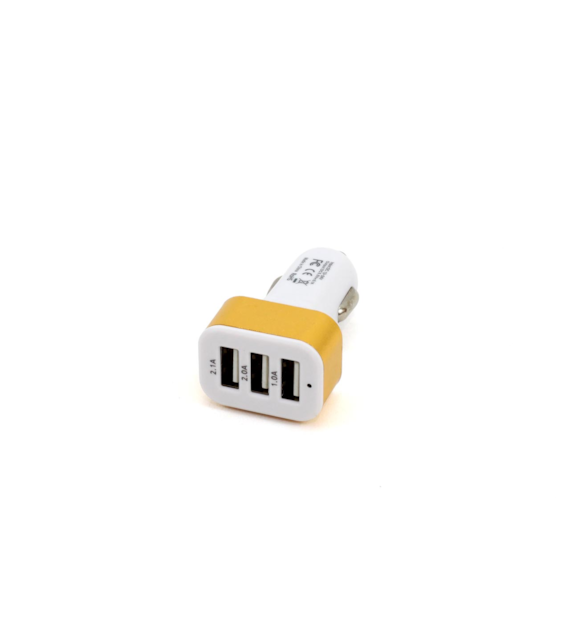 Ładowarka samochodowa 3X USB  /PHone charger 12V PCH-03  AMIO 01027