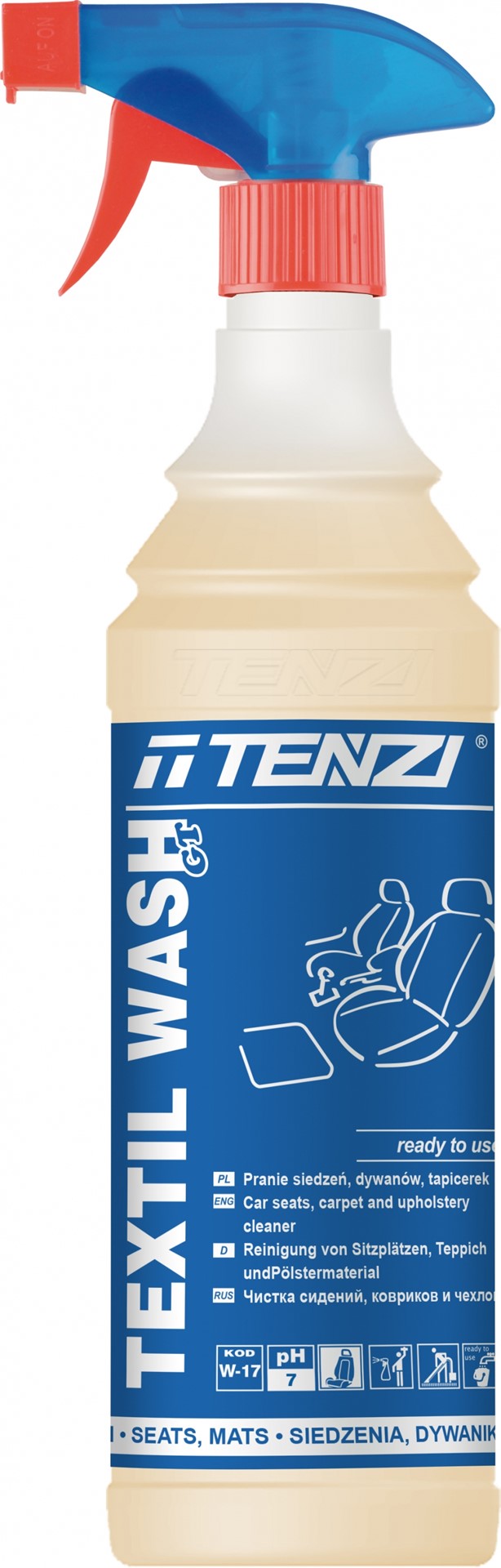 Tenzi Textil Wash GT do prania tapicerki 600ml *W17*