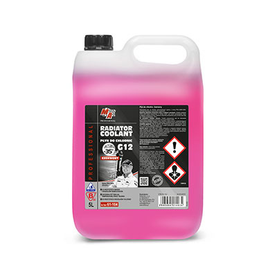 Płyn do chłodnic MA PRO czerwony G12  5L -35C gotowy (61-104)