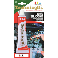 TECHNICQLL- Silikon Wysokotemperaturowy 300C czarny 70ml