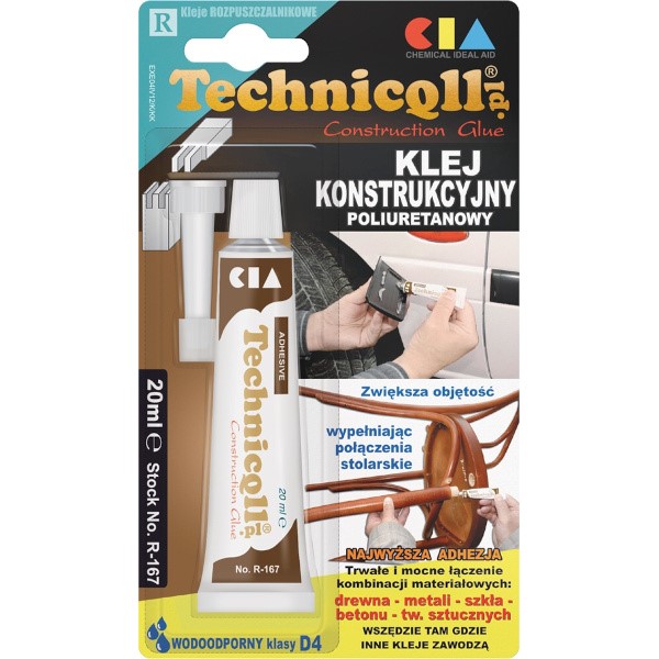 TECHNICQLL- Klej konstrukcyjny 20ml