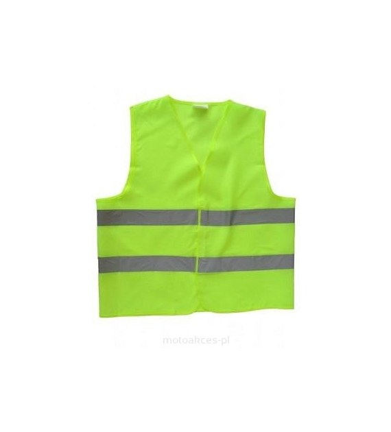 AMIO Kamizelka ostrzegawcza zielona z CERTYFIKATEM *01734*