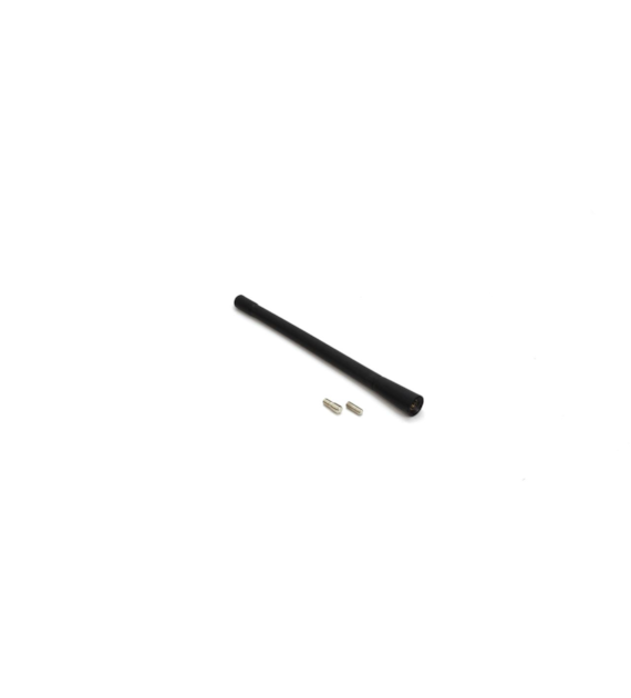 Antena maszt antenowy 18cm czarny AMIO 01051 dwa adaptery 5,6mm