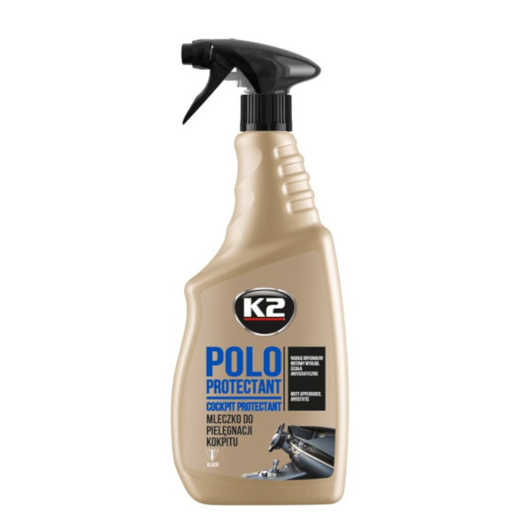 Kokpit K2  POLO PROTECTANT 770ml BLACK MAN matowy atomizer     opak.8szt.!!!!!   (K417BL)