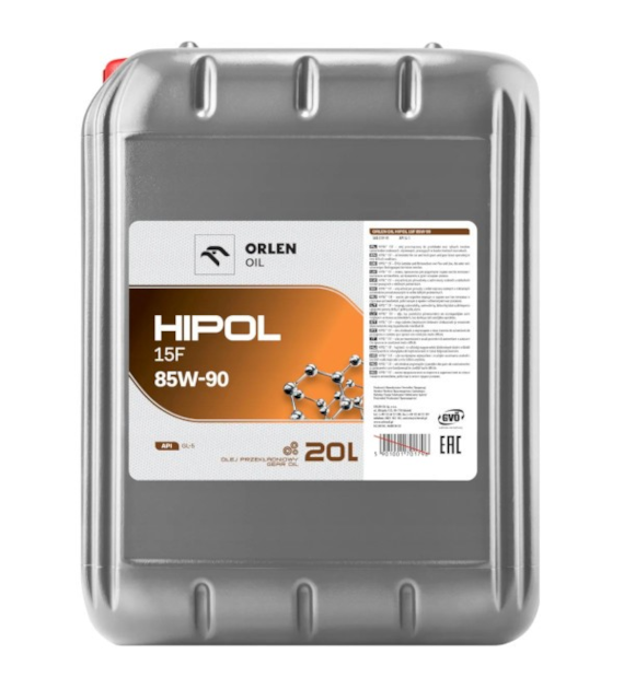 Olej Hipol 15F  85w/90 GL-5 op.20L ORLEN
