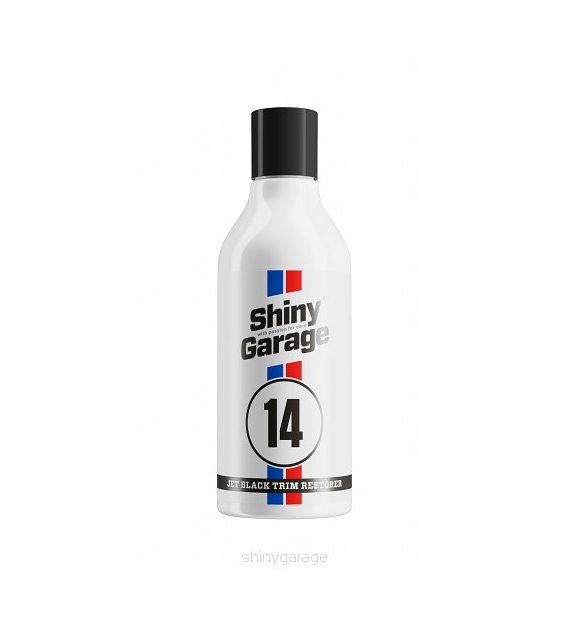 Shiny Garage 01 Jet Black Exterior Trim Restorer 250ml żel do plastików zew
