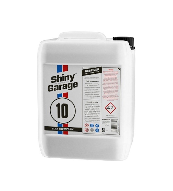 Shiny Garage 10 Pink Foam 5l aktywna piana gruszkowy zapach