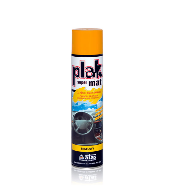 Plak 600ml  Super mat Pomarańcza *ARANCIA*