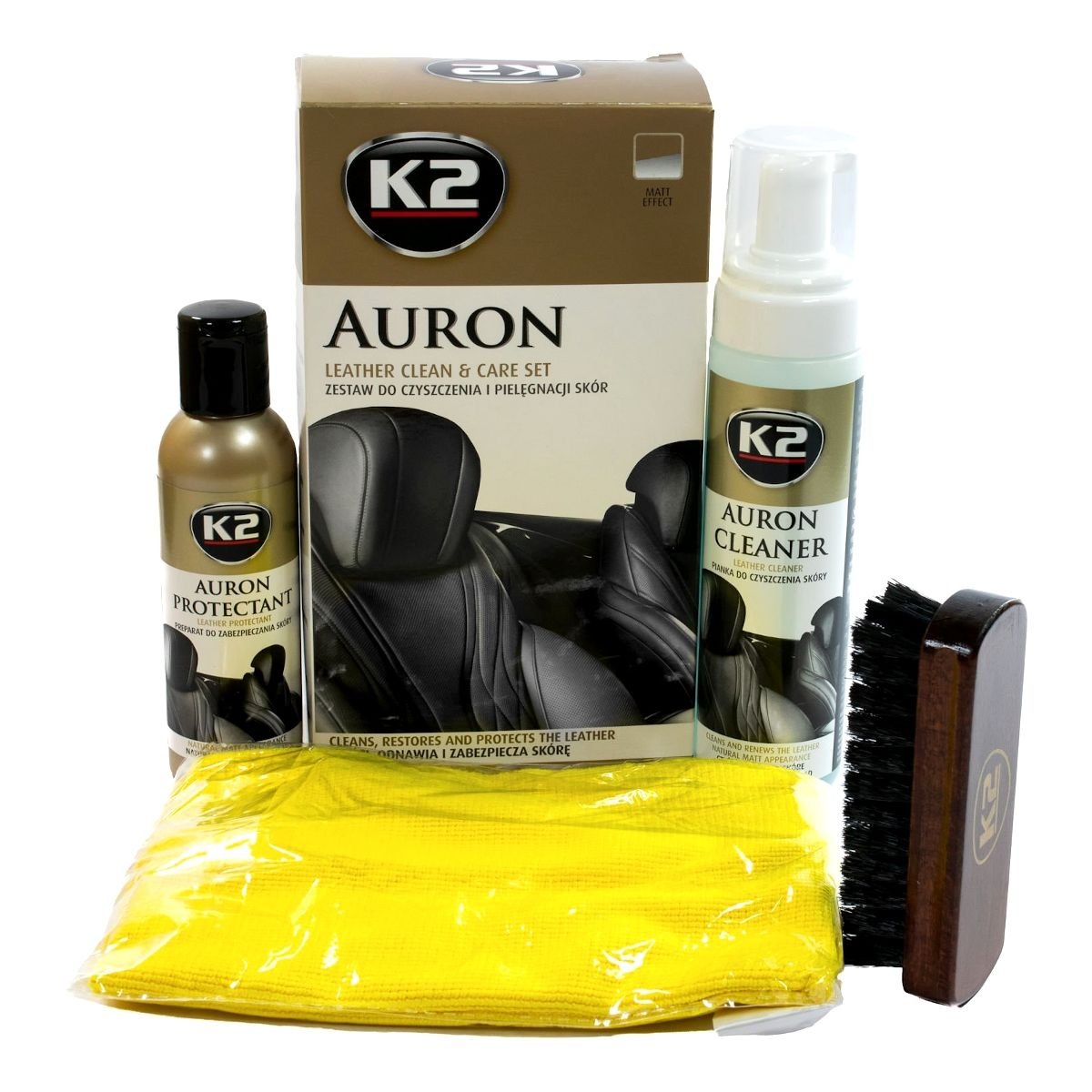 K2 AURON ZESTAW do pielęgnacji skóry   (G420) (op. 6szt)