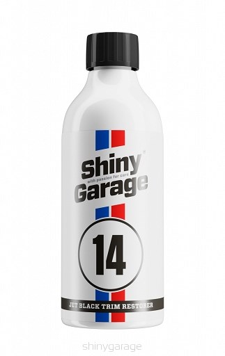 Shiny Garage 14 Jet Black Exterior Trim Restorer 500ml żel do plastików zew + trigger