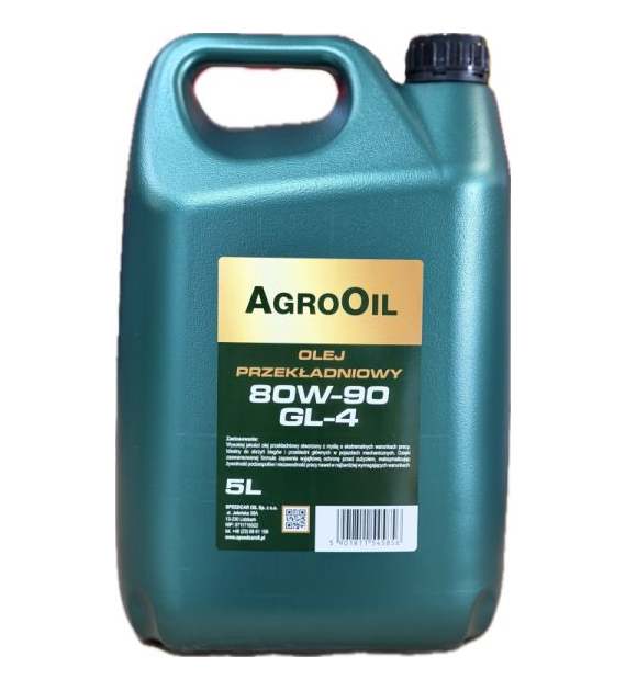 Olej AGROOIL GEAR OIL GL-4 80W/90     5L