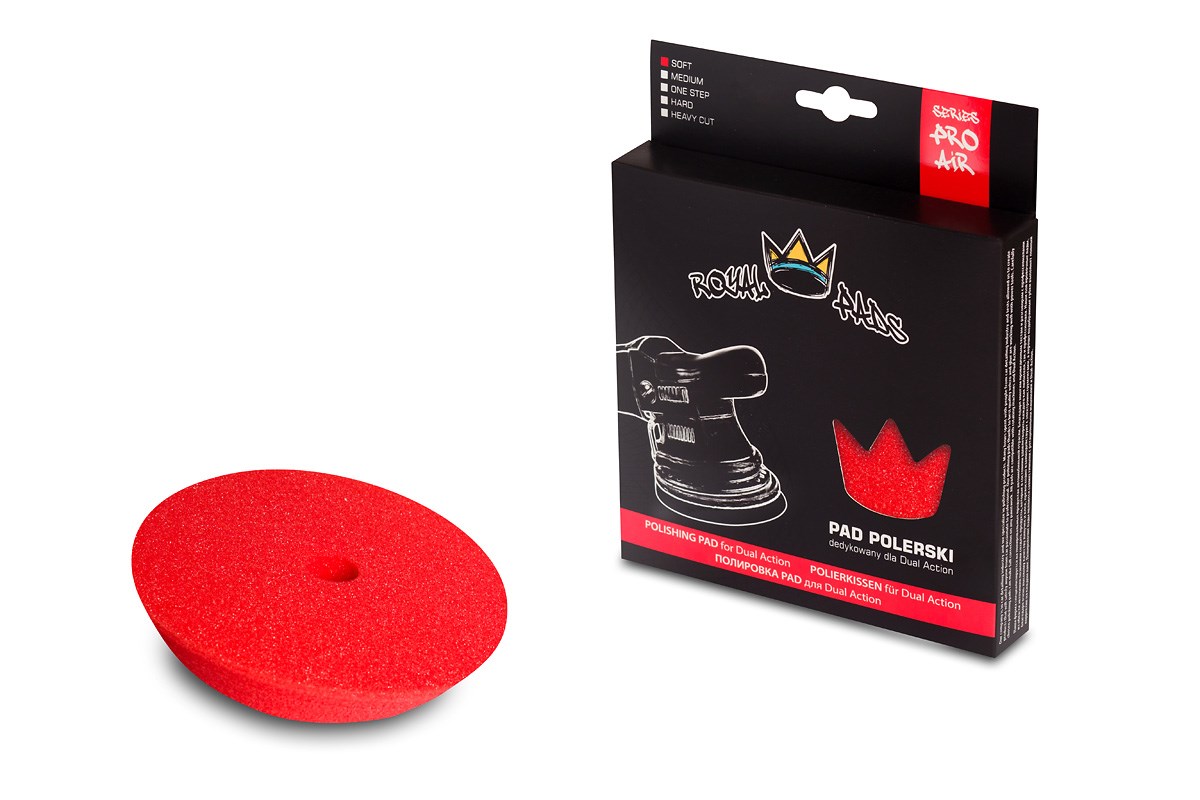 Royal AIR Soft Pad czerwony 80mm *RP 01-03-080* qq