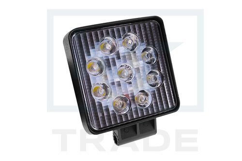 Lampa robocza 9 Led 27w kwadratowa TT.13217