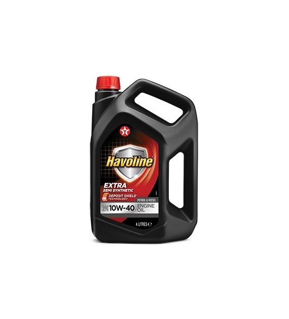 Olej TEXACO Havoline Extra 10W/40 4L ACEA A3/B4 API SN/CF  VW 502.00/505.00/501.01; MB 229.3 /226.5 ; RN0700/710 ; PSA B71-2300 ; FIAT 9.55535 G2/D2