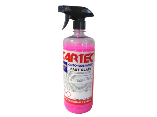 Cartec Fast Glaze quick detailer +sparayer (czarny) 1l