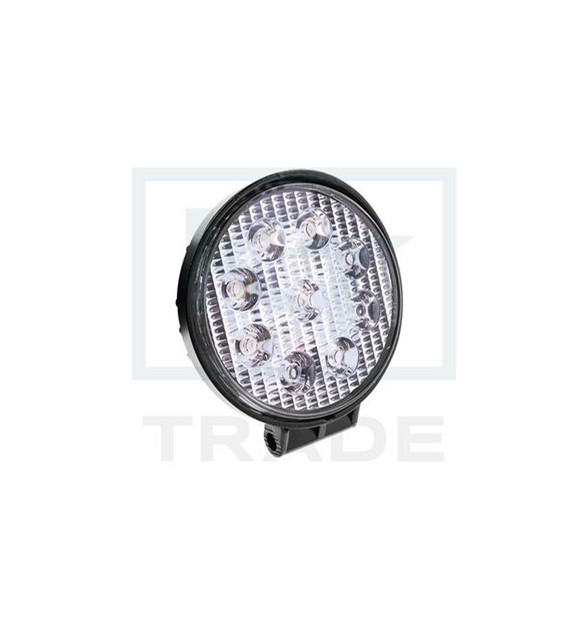 Lampa robocza 9 Led 27w okrągła TT.13216