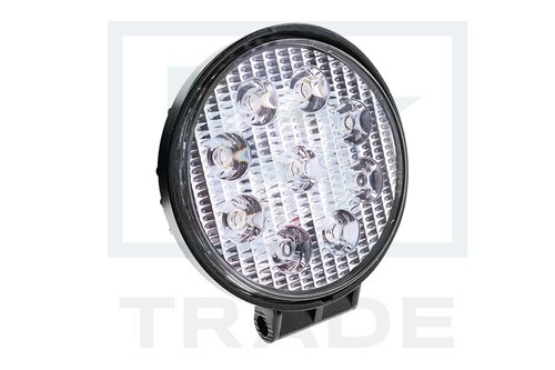Lampa robocza 9 Led 27w okrągła TT.13216