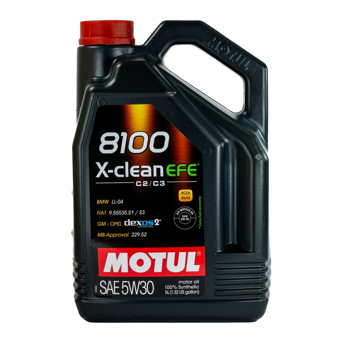 Olej Motul 8100 X-CLEAN ( EFE)  5W/30 5L 505.01 EFE!! C2/C3