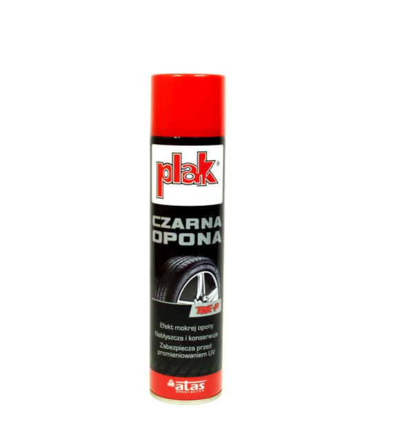 Atas-Czarna opona  spray Nowość 400ml *TRE-P*